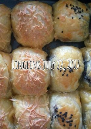 Foto resep Molen Pisang keju Puff Pastry