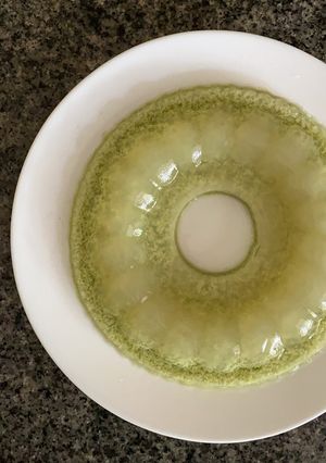 Foto resep Pudding Lumut Pandan Santan