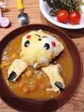 Pikachu Curry Omurice