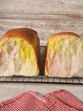 (Sourdough Discard) Roti Tawar Angkak dan Kunyit