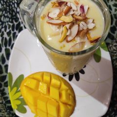 Dryfruit Mango Lassi A picture of Dryfruit Mango Lassi.