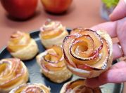 A picture of puff pastry dessert