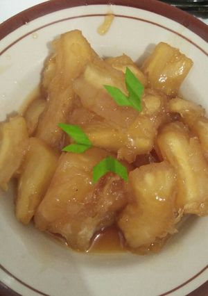 Foto resep Singkong gula merah