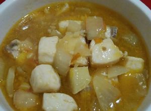 Foto resep Sup ikan gindara bawang bombay