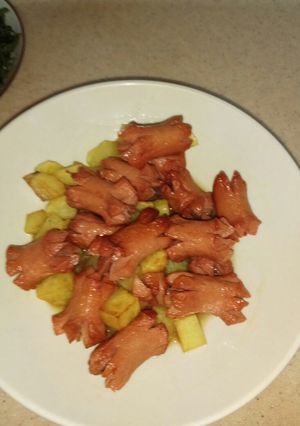 Foto resep Sosis Saus Tiram