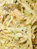 30 minute Grilled chicken ranch pasta