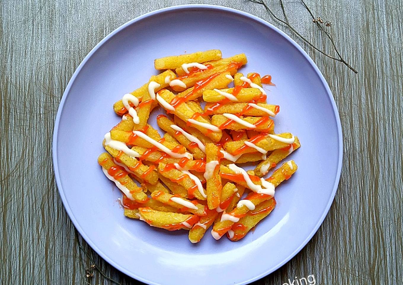 Kentang Goreng (Simple 2 Bahan)