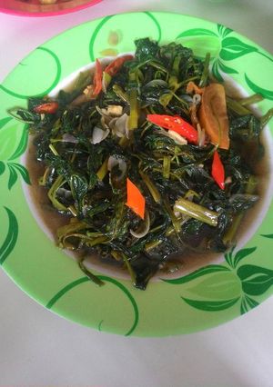 Foto resep Cah kangkung sederhana