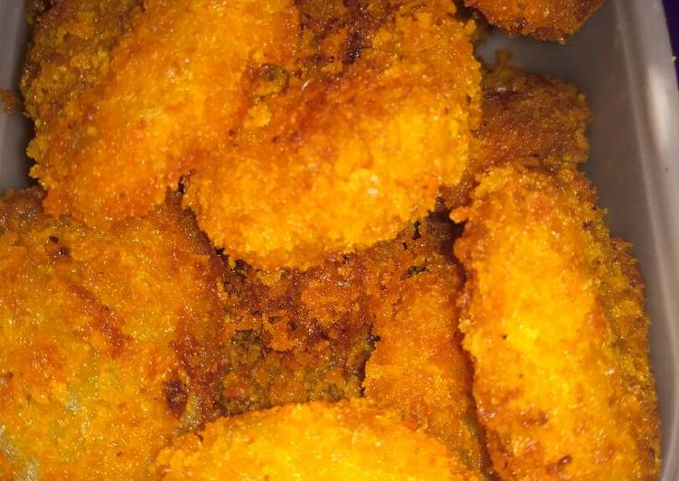 Cara Gampang Menyiapkan Pisang goreng panir, Enak