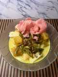 Ketupat Gulai Tauco khas Padang/Minang