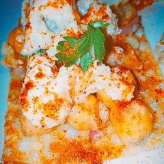 A picture of Papri chaat.