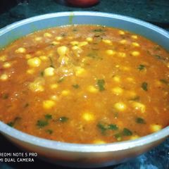 A picture of Chana curry.
