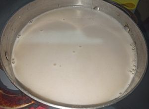 Una foto de Bebida vegetal (avena)