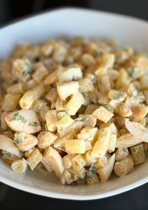 Hình của món Salad Đậu Que Vàng & Trứng Gà (Vegetarian).