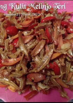 Foto resep Oseng kulit melinjo teri