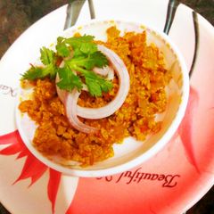 A picture of Spicy Soyabhurzi.