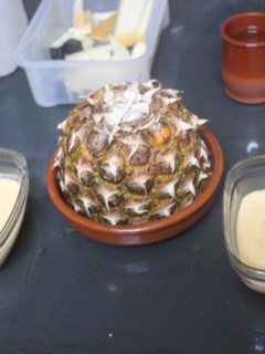 Una foto de Gazpacho de pepino y piña
