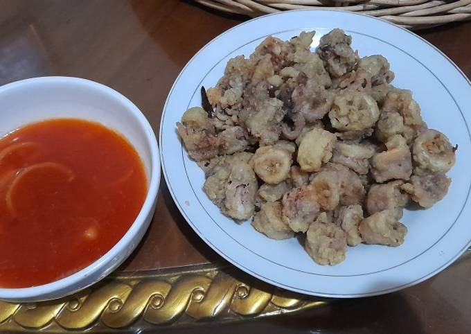 Cumi saus asam manis