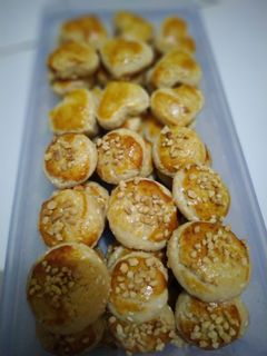 Foto resep Kue kacang cookies