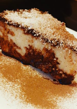 Kókuszos 🥥 csokis 🍫 tejbegrízkocka recept fotója