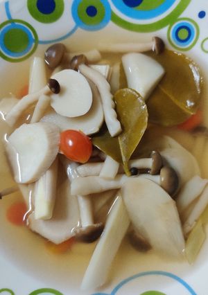 รูปของ ต้มยำเห็ด (มังสวิรัติ) | Mushrooms Tum Yum Soup