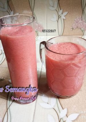 Foto resep 🍉🥃 Jus Semangka ala Dapur Fitri 🥃🍉