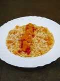 Risotto melone guanciale croccante e timo limone