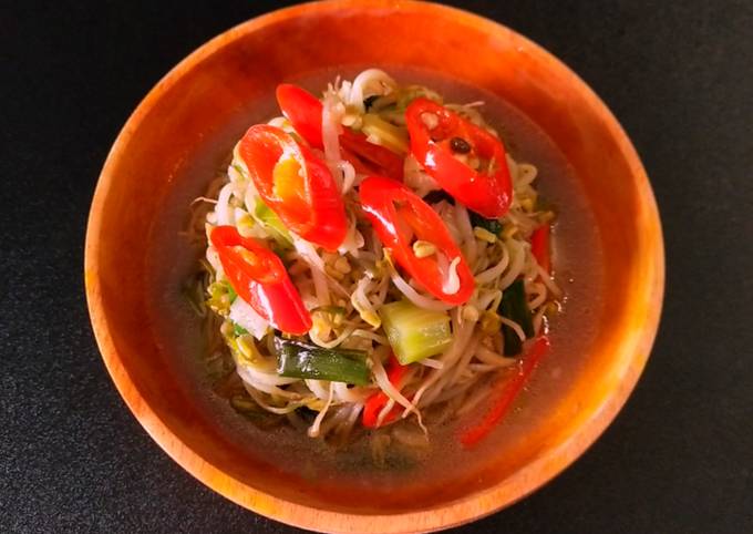 Langkah Mudah untuk Membuat Tumis Tauge Mudah Sauted Bean Sprouts Anti Gagal