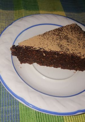 Una foto de Torta de maní y chocolate