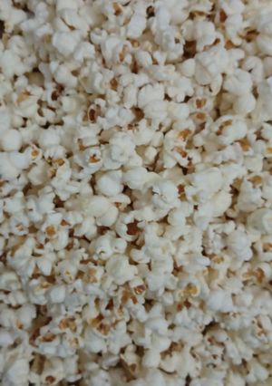 عکسی از دستور پاپ کورن ساده😋🍿