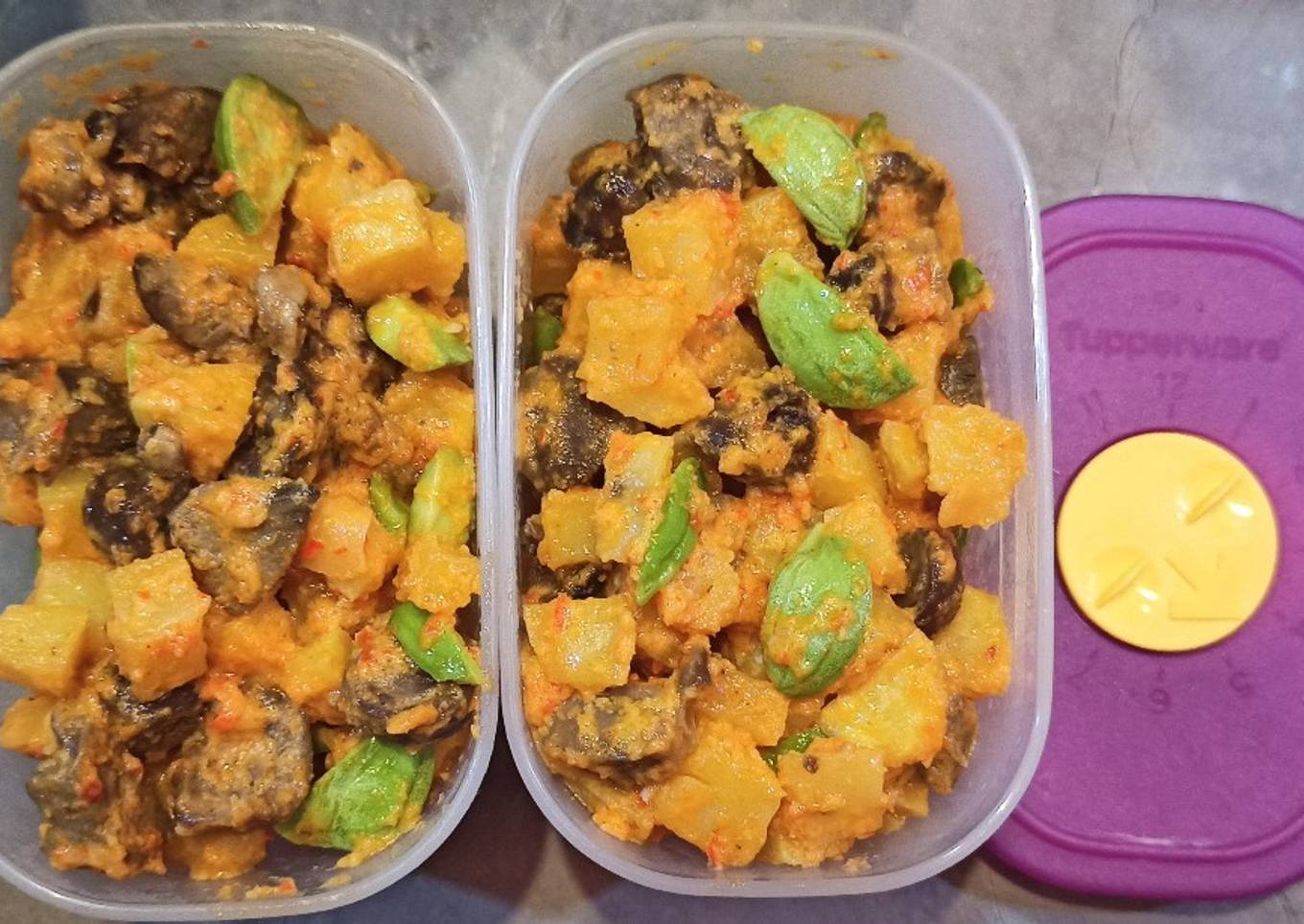 Sambel Goreng Kentang Ati Ampela