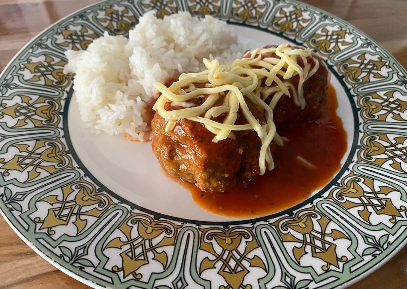 Albóndigas rellenas GF