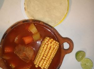 Una foto de Mole de olla