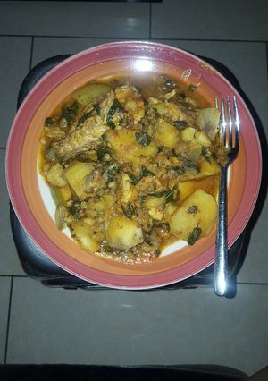 A picture of Sweet potatoes porridge.
