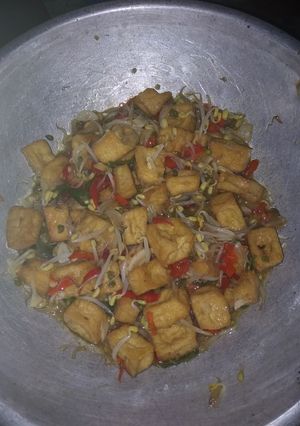 Foto resep Oseng Tahu toge saus tiram