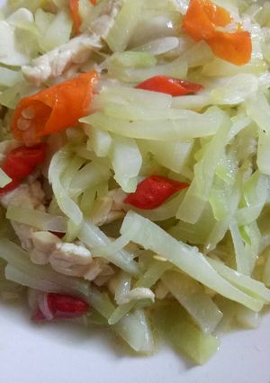Foto resep Tumis labu tempe