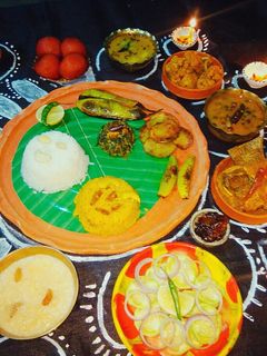 আমিষ থালি(Amish Thali recipe in Bengali) রেসিপির প্রধান ছবি