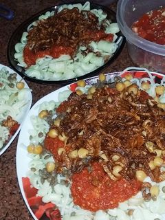 صورة لوصفة الكشري المصري الجامد اوي