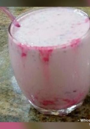 A picture of Whosayna’s Baadam Sherbet.
