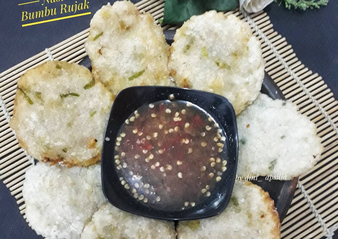 Cireng Nasi Bumbu Rujak