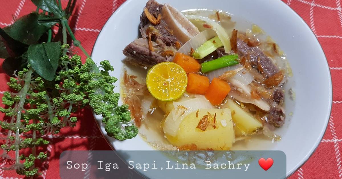 Resep Sop Iga Sapi Bening Ala Resto Resep Sop Buntut Ala Hotel