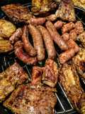 PARRILLADA Con Aderezo 8 Especias y Salsa Barbecue...!
