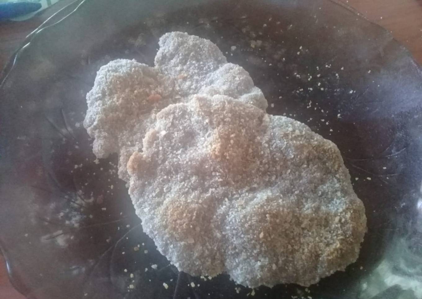 Milanesa de carne picada