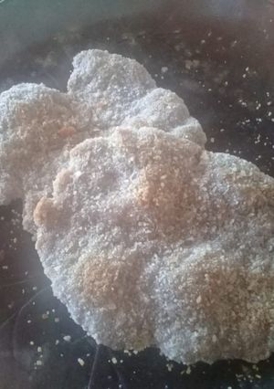 Una foto de Milanesa de carne picada