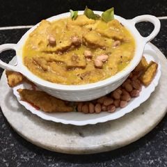 Dal dhokli A picture of Dal dhokli.