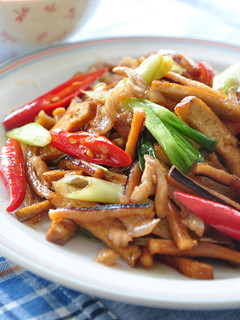 客家小炒 的食譜成品照片