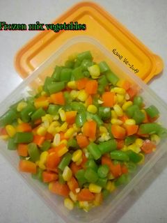 Foto resep Frozen mix vegetables #48