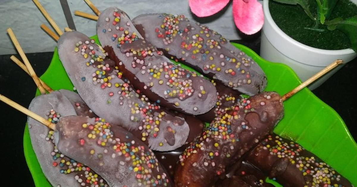 93 resep es pisang coklat  powder enak dan sederhana ala 