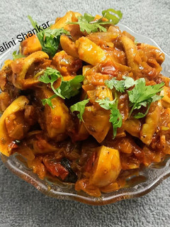 மில்கி மஷ்ரூம் சுக்கா (Milky mushroom chukka recipe in tamil) செய்முறை முக்கிய புகைப்படம்