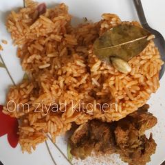 A picture of Party jollof rice.